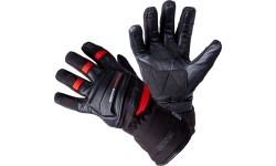 Heated Motorcycle/Cycling Gloves W-TEC HEATamo - Black/Red