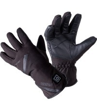 Heated Motorcycle/Cycling Gloves W-TEC HEATnoir - Black
