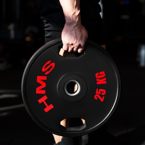 TOG RUBBERIZING OLYMPIC PLATES HMS - 2x25kg - TOG RUBBERIZING OLYMPIC PLATES HMS