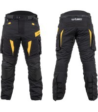 Motorcycle Pants W-TEC Aircross - Black-Gold