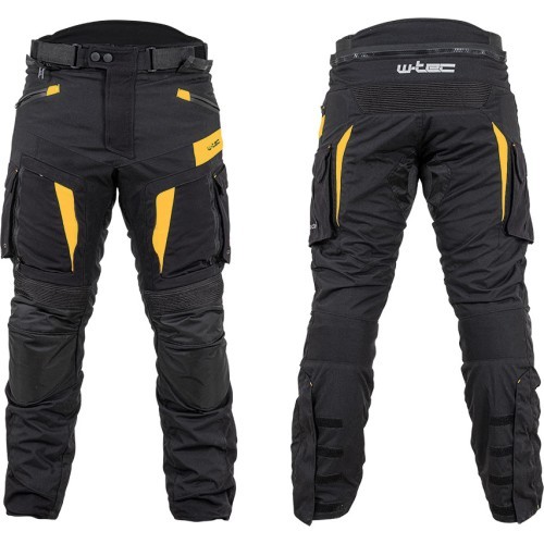 Motorcycle Pants W-TEC Aircross - Black-Gold