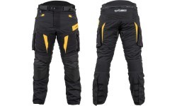 Motociklininkų kelnės W-TEC Aircross - Juoda-auksinė
