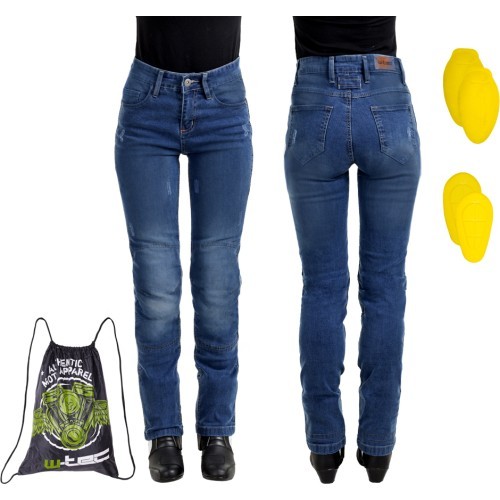 Женские мотоджинсы W-TEC Panimali - Dark blue