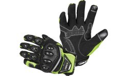 Motociklininkų pirštinės W-TEC Upgear - Juoda-fluo