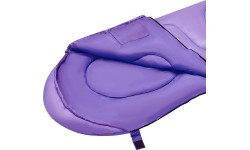 NC2007 PURPLE JUNIOR SLEEPING BAG NILS CAMP
