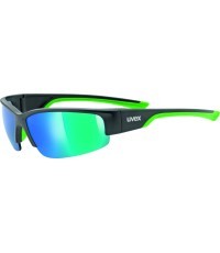 Очки Uvex Sportstyle 215 black mat green