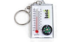 BasicNature Zipper Compass/Thermometer