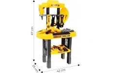 DIY workshop for kids with tools 23 elements