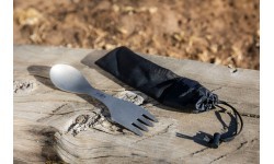 Origin Outdoors „Titanium“ titaninis šaukštašakis (spork)