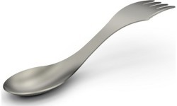 Origin Outdoors „Titanium“ titaninis šaukštašakis (spork)