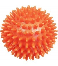 YATE masažinis kamuoliukas su spygliukais 6,3 cm oranžinis