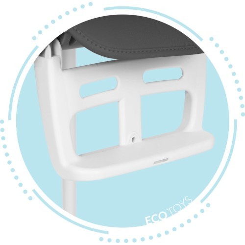 ECOTOYS sulankstoma vaikų maitinimo kėdutė 3-in-1