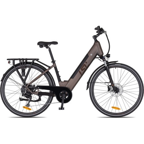 Miesto elektrinis dviratis inSPORTline ISL Eclion 648 Wh 28” – 2026 - Tamsi kava