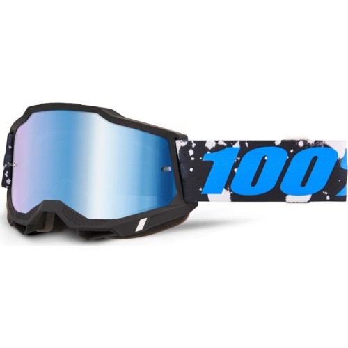 Motokroso akiniai 100% Accuri 2 Mirror - Callisto černá, zrcadlové plexi