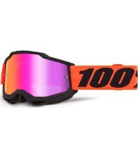 Кроссовые очки 100% Accuri 2 Mirror - Ferran černá, zrcadlové plexi