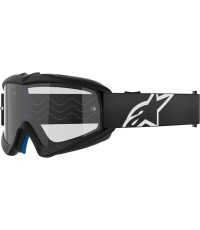 Children’s Motocross Goggles Alpinestars Vision Youth - Corp black, clear plexiglass