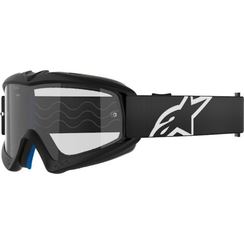 Children’s Motocross Goggles Alpinestars Vision Youth - Corp black, clear plexiglass