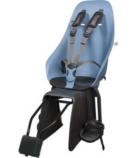 Заднее детское велокресло с адаптером и держателем Urban Iki - Fuji Blue/Bincho Black