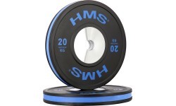 HMS олимпийский резиновый диск BTBR, 10 кг - 20 кг