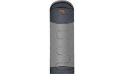 NC2008 ANTHRACITE-ORANGE SLEEPING BAG SIZE L NILS CAMP