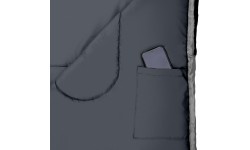 NC2008 ANTHRACITE-ORANGE SLEEPING BAG SIZE L NILS CAMP