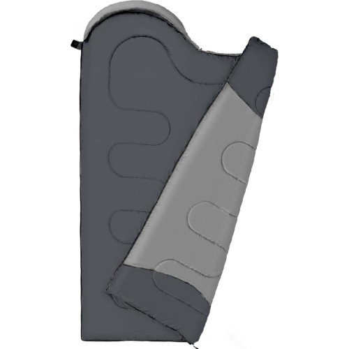 NC2008 ANTHRACITE-ORANGE SLEEPING BAG SIZE L NILS CAMP