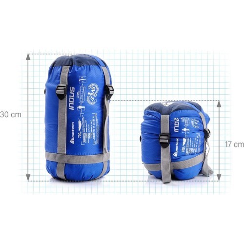 Sleeping bag meteor indus r - Blue || Navy/blue