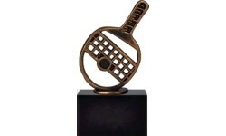 Statuette BEL569 Table tennis - 17cm - Bronza