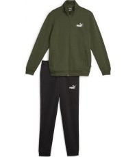 Puma Sportinis Kostiumas Vyrams Clean Sweat Suit Black Green 585841 31