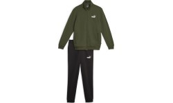 Puma Sportinis Kostiumas Vyrams Clean Sweat Suit Black Green 585841 31