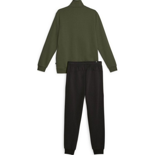 Puma Sportinis Kostiumas Vyrams Clean Sweat Suit Black Green 585841 31