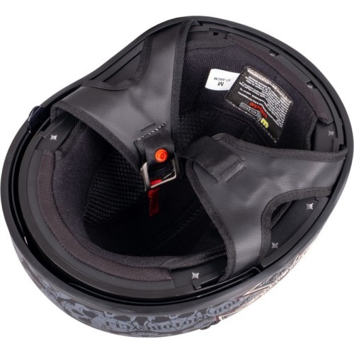 Мотоциклетный шлем W-TEC Black Heart V535 Cross Skull