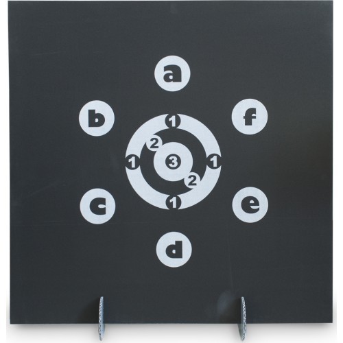 Мишень для стрельбы из лука Yate Set Start 04, 80x80x7 см, со стойкой PP HD