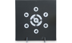 Мишень для стрельбы из лука Yate Set Start 04, 80x80x7 см, со стойкой PP HD