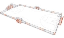 Futbolo vartai Arena Inter-Play 5 (29x16 m)