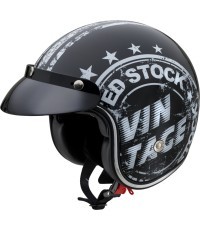 Motorcycle Helmet W-TEC Café Racer - Vintage Stock