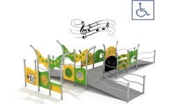 Multifunctional Set for Wheelchair Users Inter-Play Kajo 2