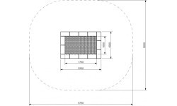 Батут Inter-Play Orta 150 x 225