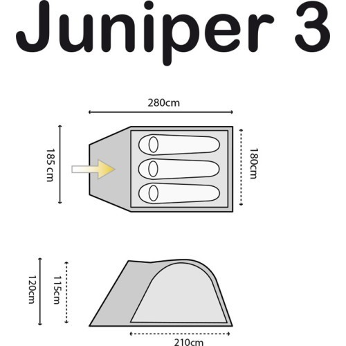 Tent Highlander Juniper 3