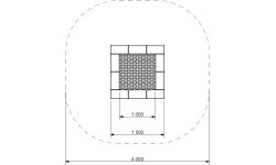 Trampoline Inter-Play Pako 150