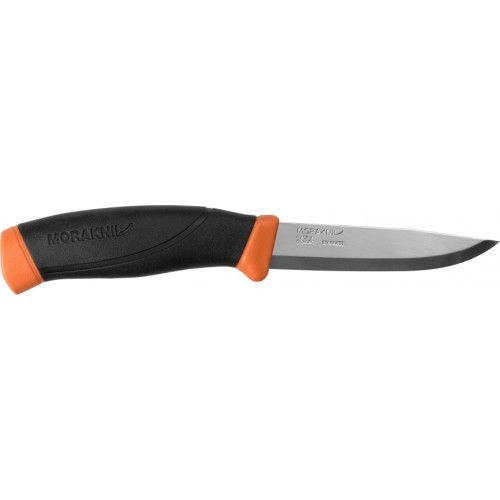 Peilis Morakniv Companion, nerūdijantis plienas, tamsiai oranžinis