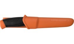 Morakniv Companion knife dark orange stainless steel