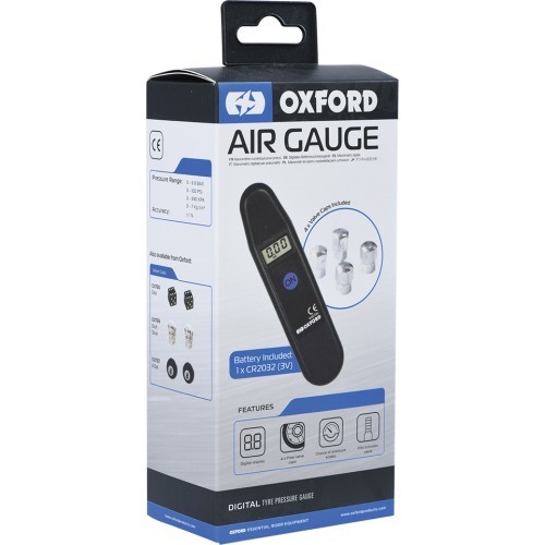 Skaitmeninis slėgio matuoklis Oxford AirGauge (0–6,5 bar)