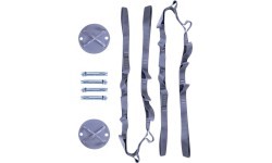 Aerial Aero Yoga Hammock inSPORTline Hemmok Red with Mounts and Straps