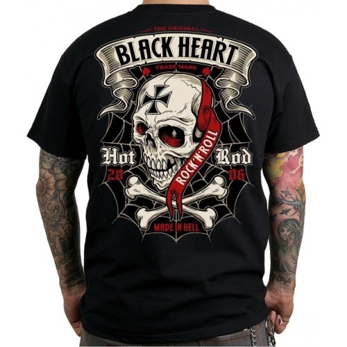 Marškinėliai BLACK HEART Crusty Demons - Juoda