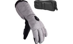 Heated Ski/Motorcycle Gloves Glovii GS8 - Grey