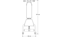 Регулируемая скамья Body Craft F602