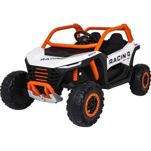 Elektromobilis RACING Road 2000, baltas
