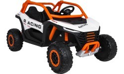 Elektromobilis RACING Road 2000, baltas