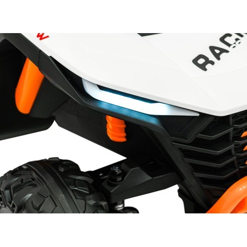 Elektromobilis RACING Road 2000, baltas